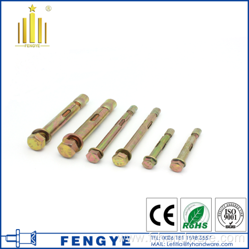 Hex Nut Expansion Bolt Sleeve Anchors M6 70